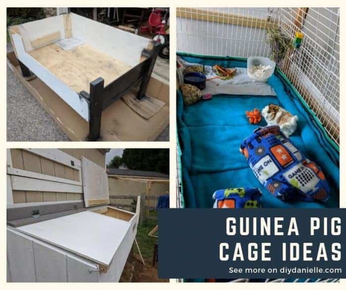 Guinea pigs cages that you can make or buy. Ideas for your cavy cage!