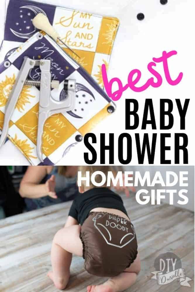 The BEST homemade baby gifts to make for all of those upcoming baby showers! 