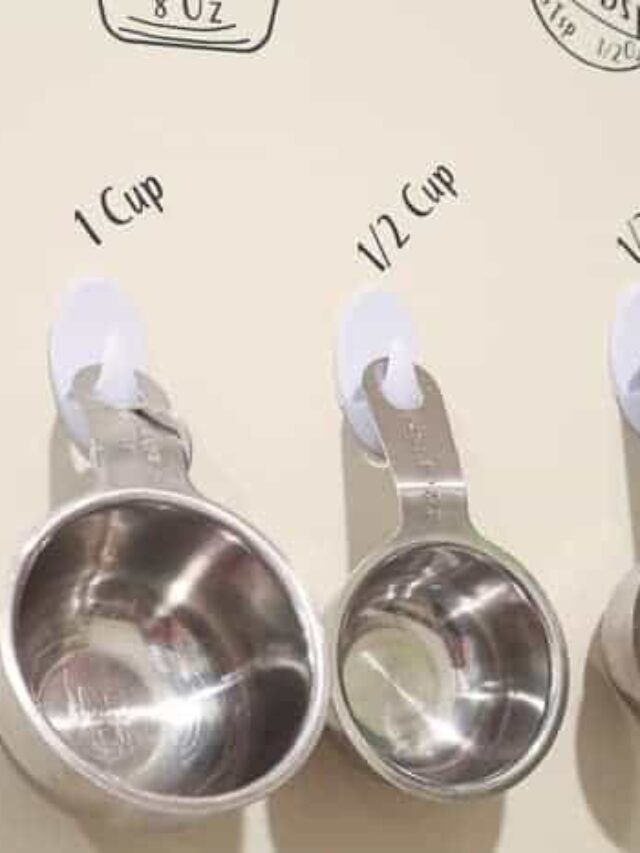 Kitchen Measurements & Measuring Cups Organization Story