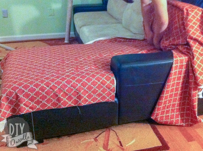 How to Sew an L Shaped Couch Cover DIY Danielle®