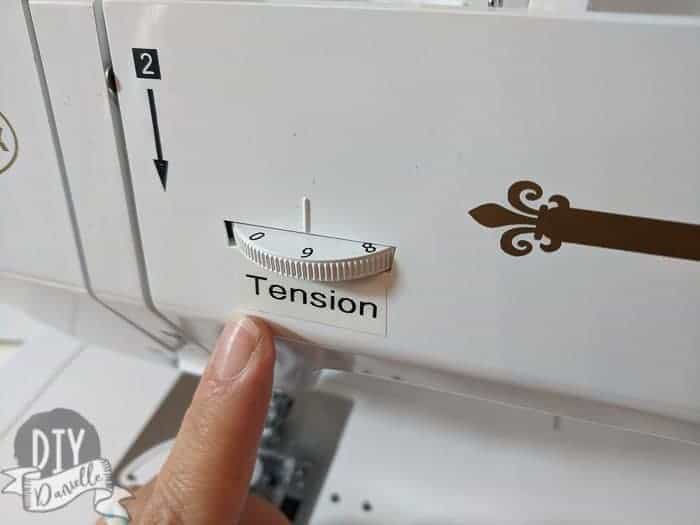 what tension should i use on my sewing machine