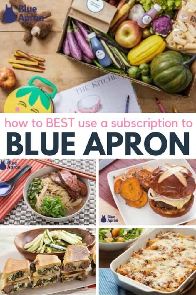 tips for how to BEST use a subscription to Blue Apron- learn how to cook, avoid trips to the grocery store, and introduce your kids to new foods.