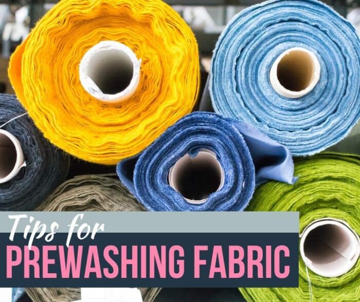 Prewashing Fabric: How to Prepare Material for Sewing - DIY Danielle®