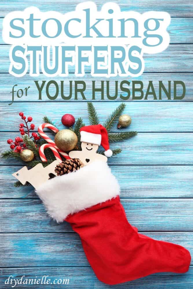 Stocking stuffer ideas for the man in your life, whether it be your husband, boyfriend, brother, or older son.