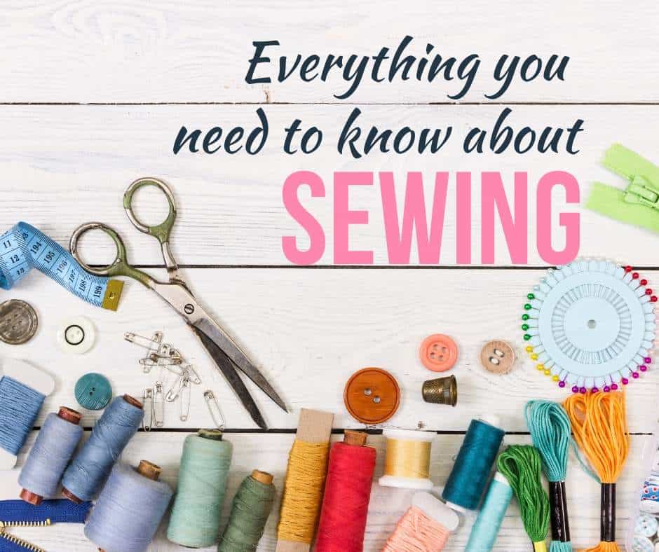 Everything you need to know about sewing: picture of sewing notions