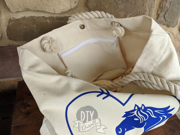 Custom Tote Bag for a Horse Lover - DIY Danielle®