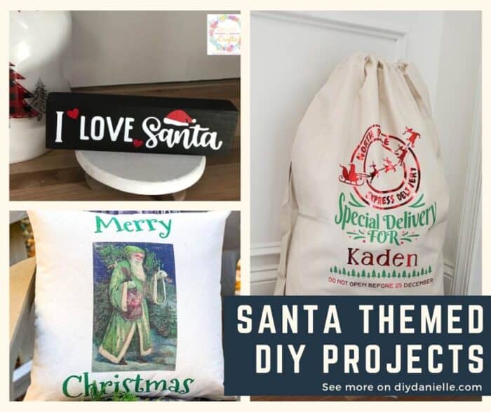 Santa/St. Nick themed DIY projects for your Christmas decor