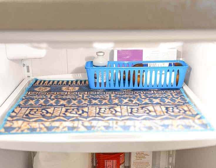 How To Make Washable Mats For Fridge Shelves