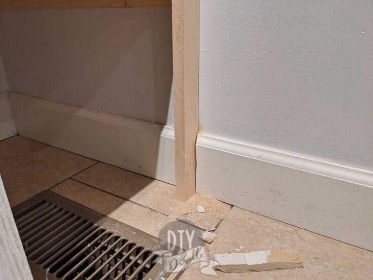 How to Cut Baseboard on the Wall DIY Danielle®
