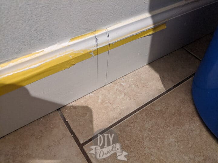 How to Cut Baseboard on the Wall DIY Danielle®
