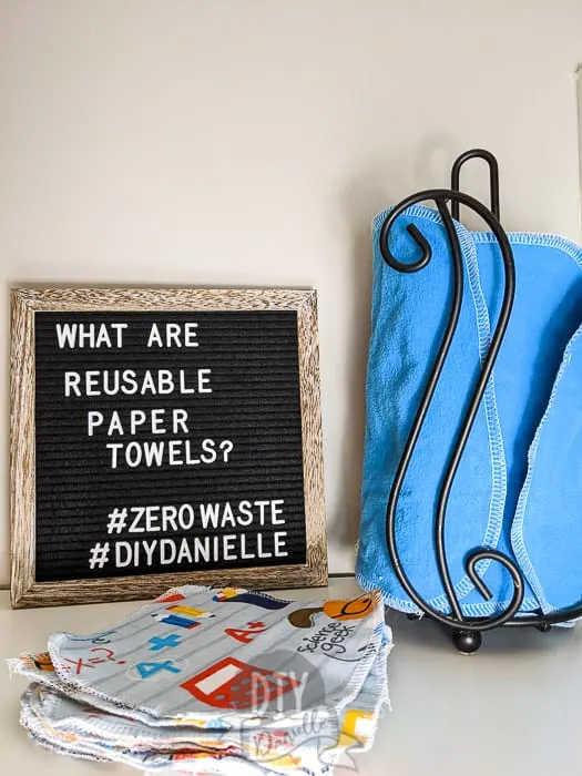 What are reusable paper towels? How to use them, wash them, and make unpaper towels. 

#ZeroWaste #DIYDanielle