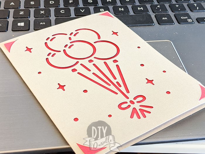 Download Quick birthday card with the Cricut Joy