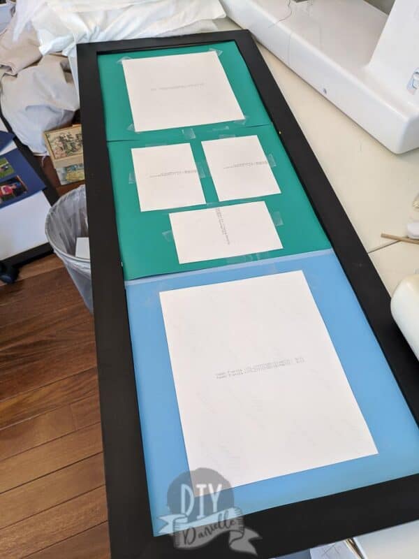 DIY Frame Mats and a Large Upcycled Frame DIY Danielle®