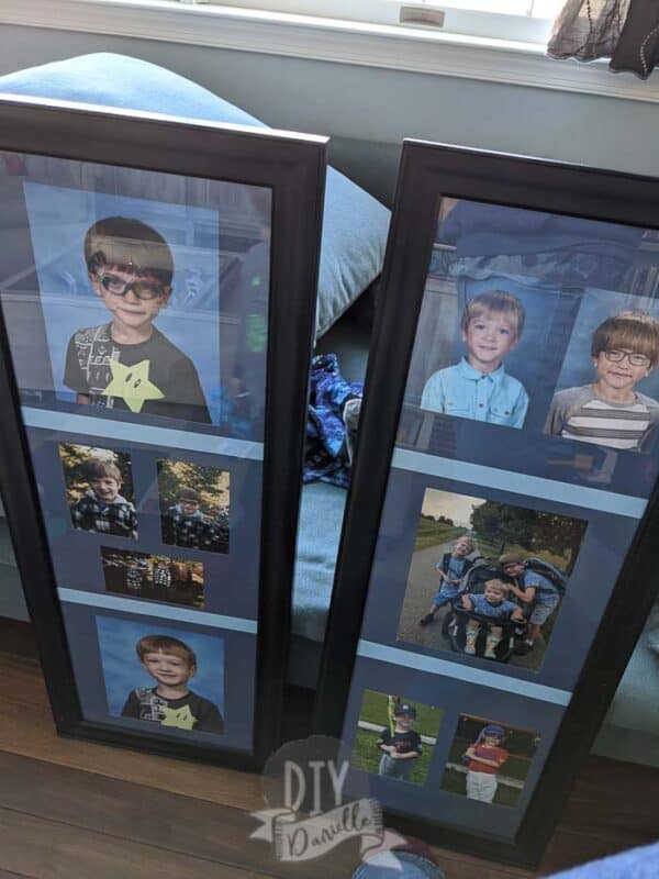 DIY Frame Mats and a Large Upcycled Frame DIY Danielle®