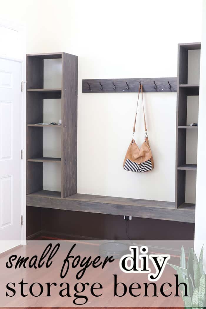 DIY Entryway Storage Bench DIY Danielle®