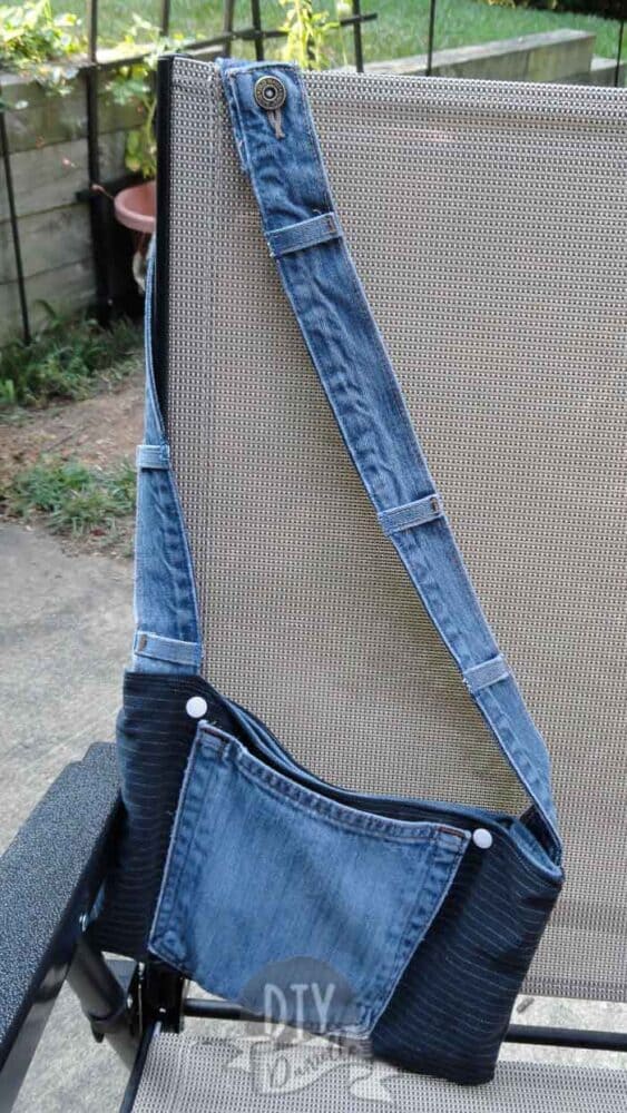Trendy Pattern Hobo Shoulder Bag Stylish Denim Color Design - Temu