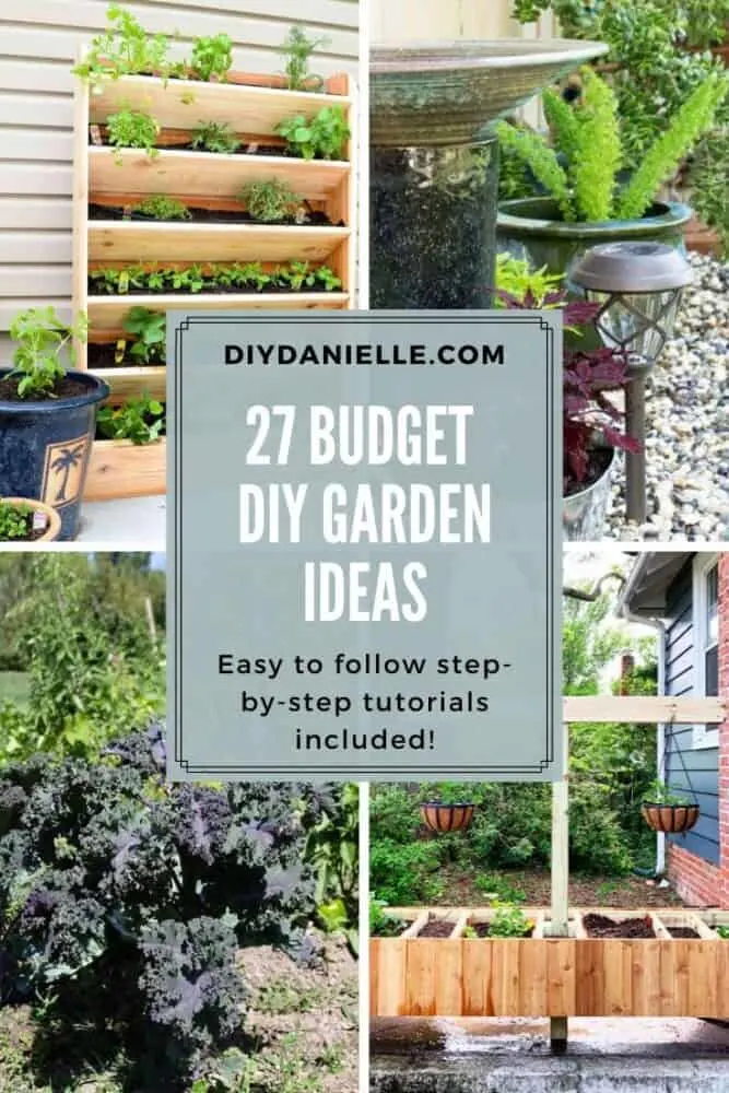 27 Diy Garden Ideas You Can Make On A, How To Make A Nice Garden On Budget