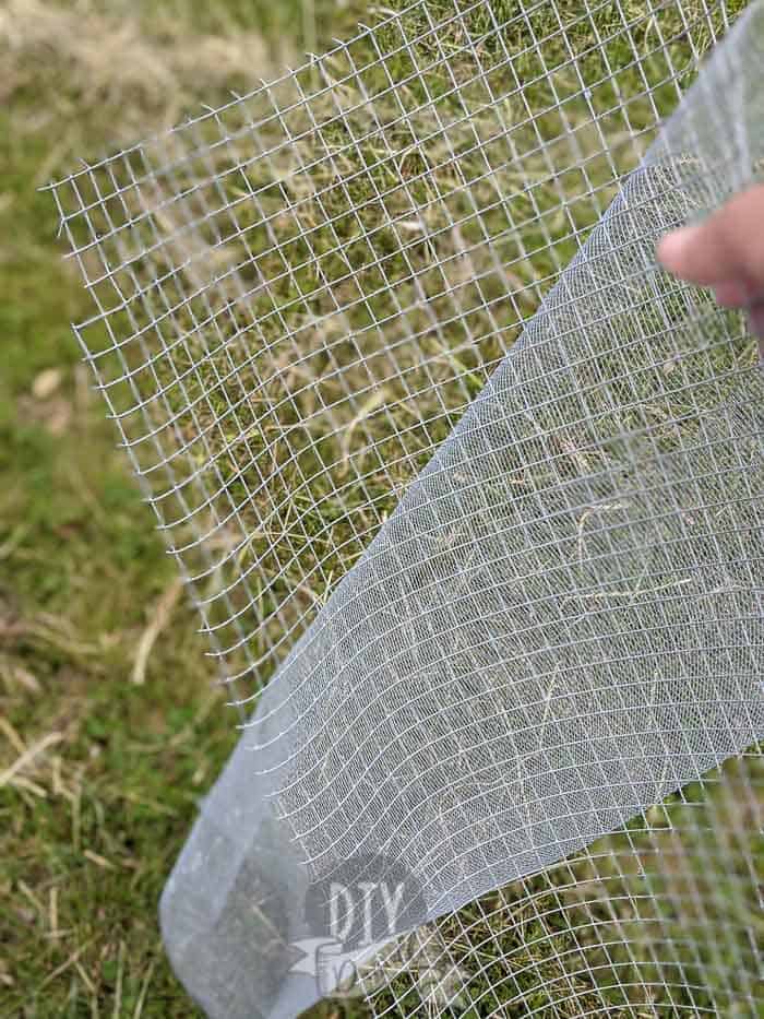 DECORATIVE WIRE FENCING BARRIER TYPE WIRE NETTING PROD FOR KINGFISHER 6X0.4M 