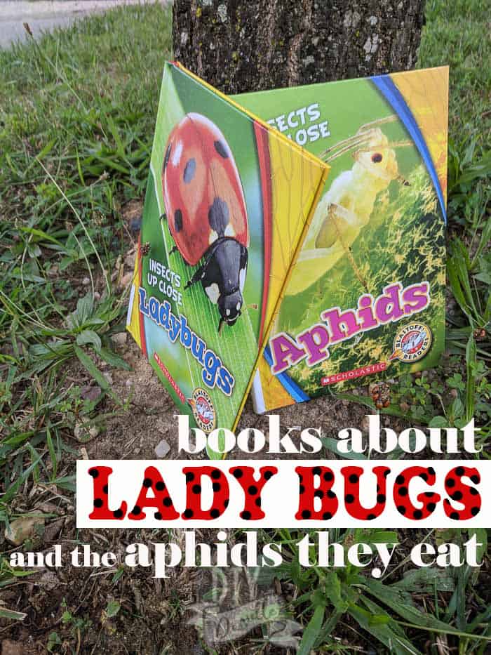 Books about Ladybugs and the aphids they eat!