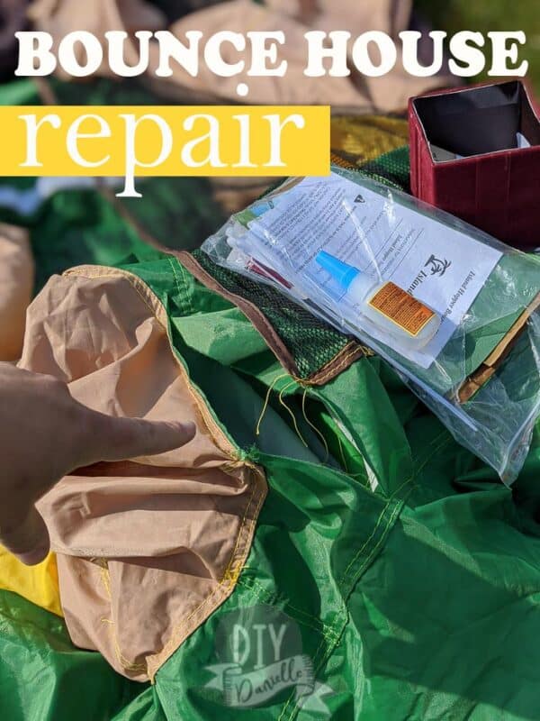How to Repair an Inflatable Bounce House DIY Danielle®