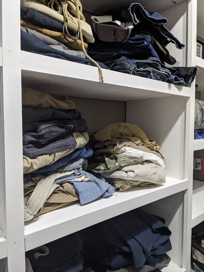 Closet Organizer from One Sheet of Plywood