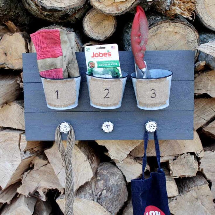Image for Garden Tool Organizer: Make It Yourself