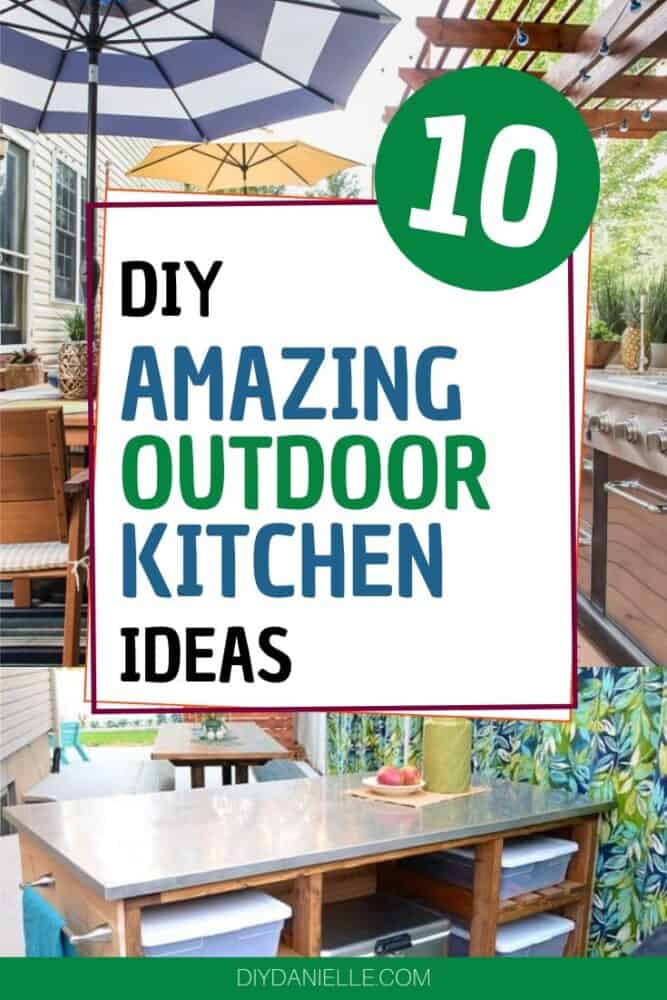 10 DIY outdoor kitchen ideas