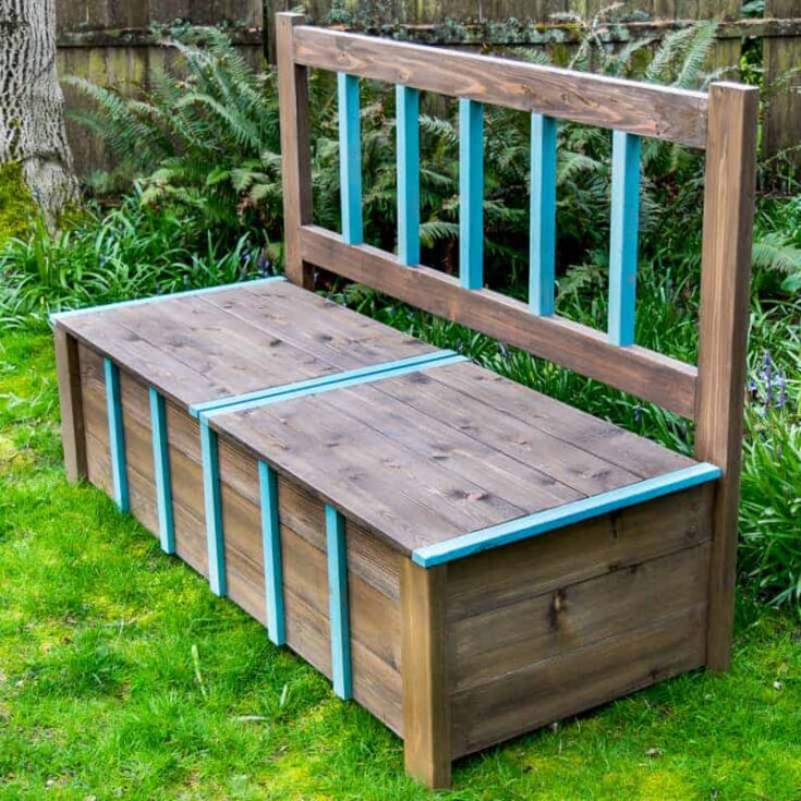 Image for DIY Outdoor Storage Bench