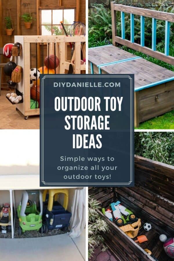 ideas for outdoor toy storage