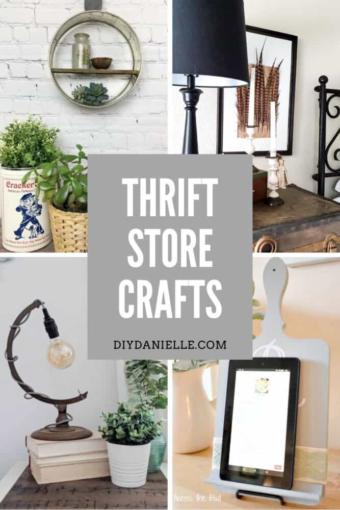 Thrift Store Craft Ideas: Decorating your home doesn't have to be expensive. All you need is a quick trip to your local thrift store and a little creativity. If you need some inspiration, check out these quick and easy thrift store crafts. 