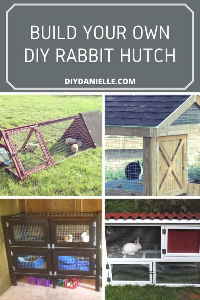 Easy To Build DIY Rabbit Hutch Ideas With Tutorials