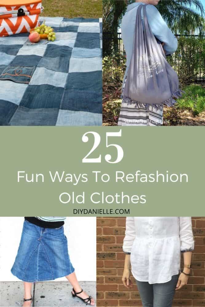 DIY Clothing Hacks to Refashion Your Clothes - K4 Craft