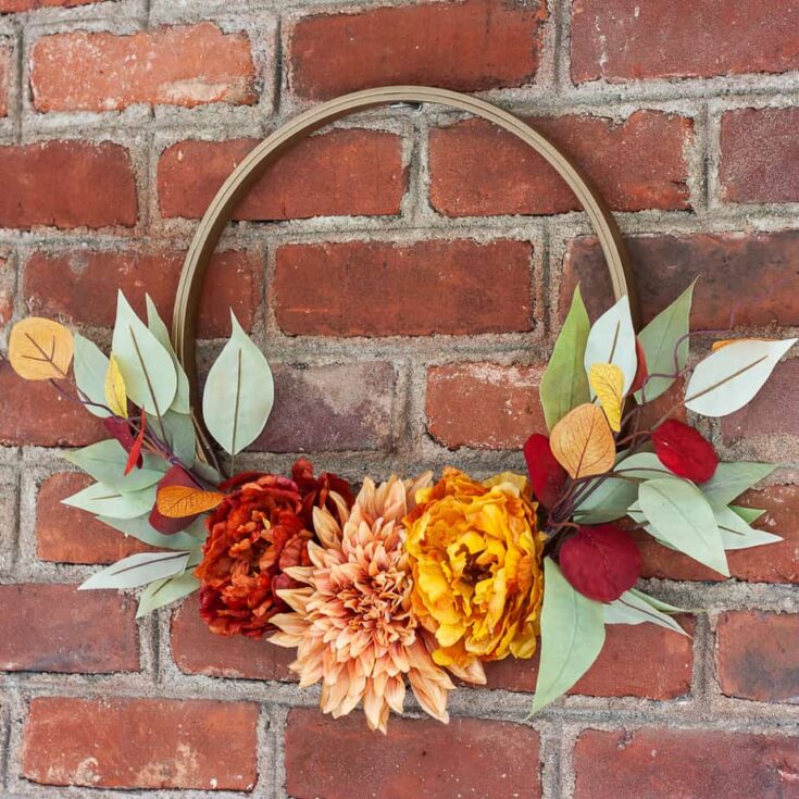 Image for Fall Hoop Wreath