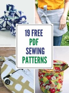 free sewing patterns pin collage