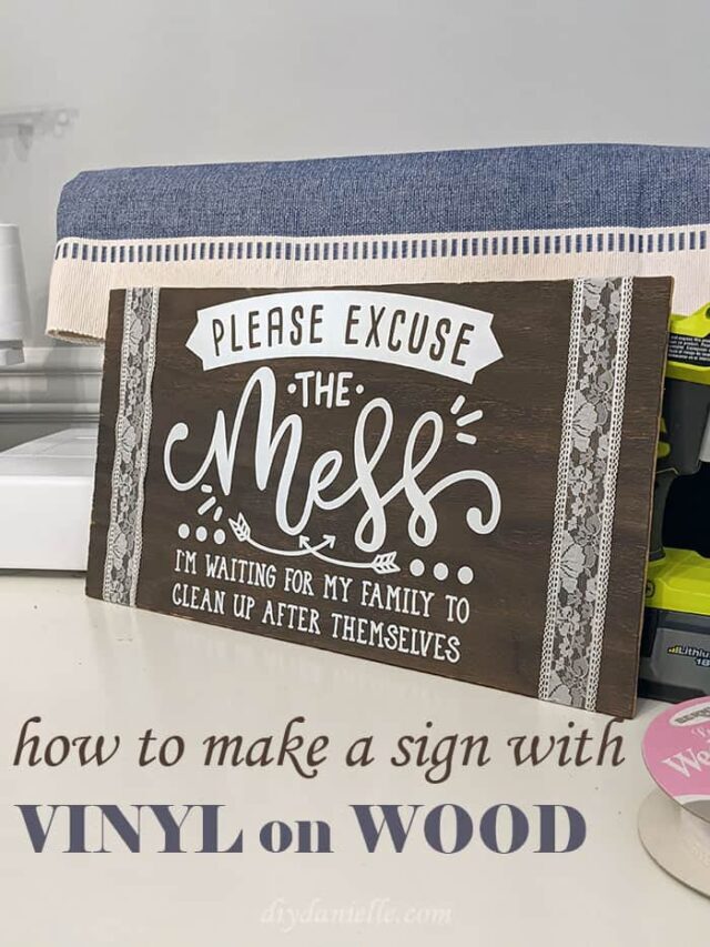 How to Make a Sign with Your Cricut