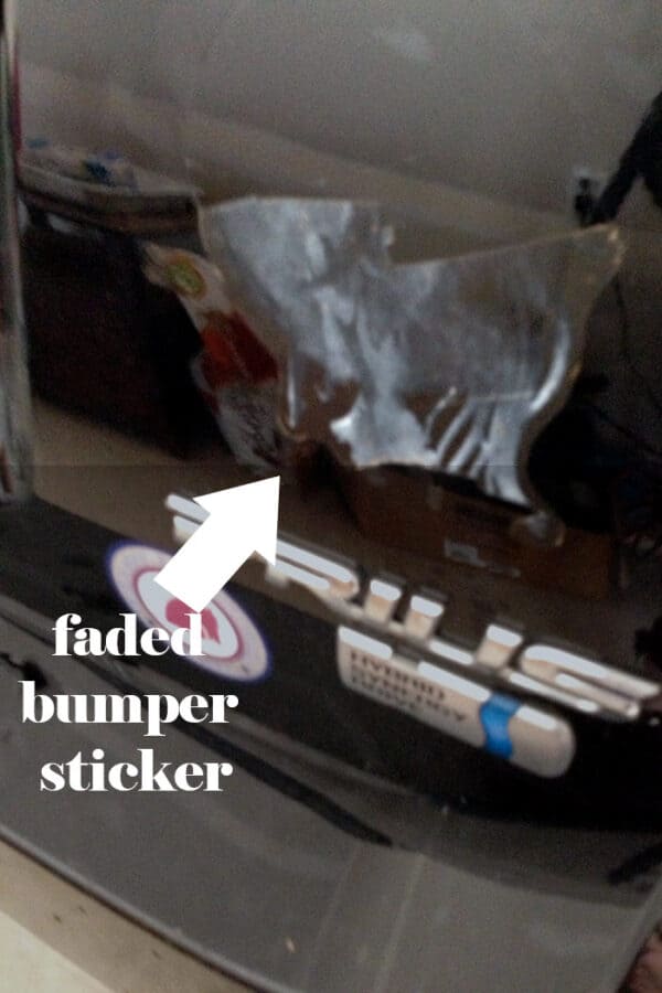 How to Remove Bumper Stickers from a Car Body DIY Danielle®