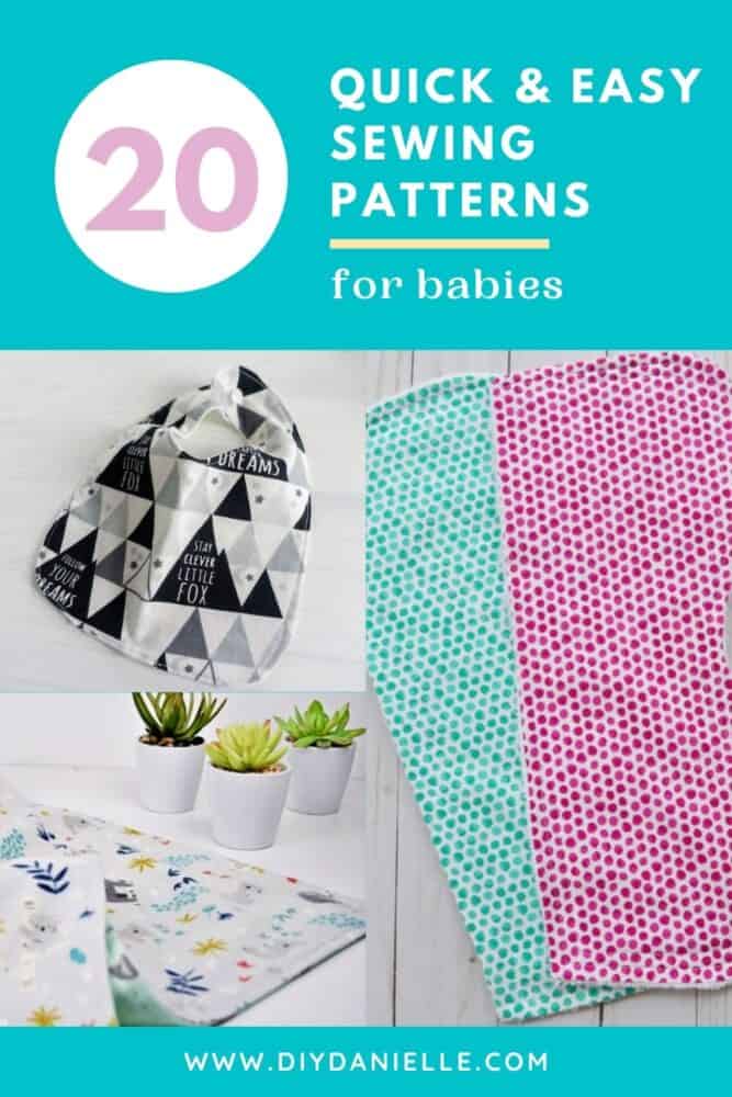 20 free sewing patterns for babies
