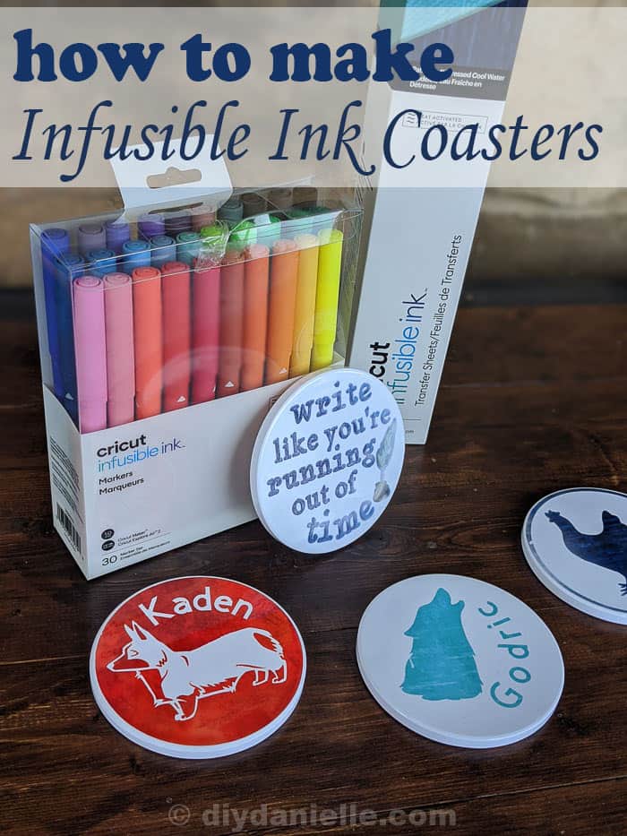 How to Make Coasters with Cricut Infusible Ink