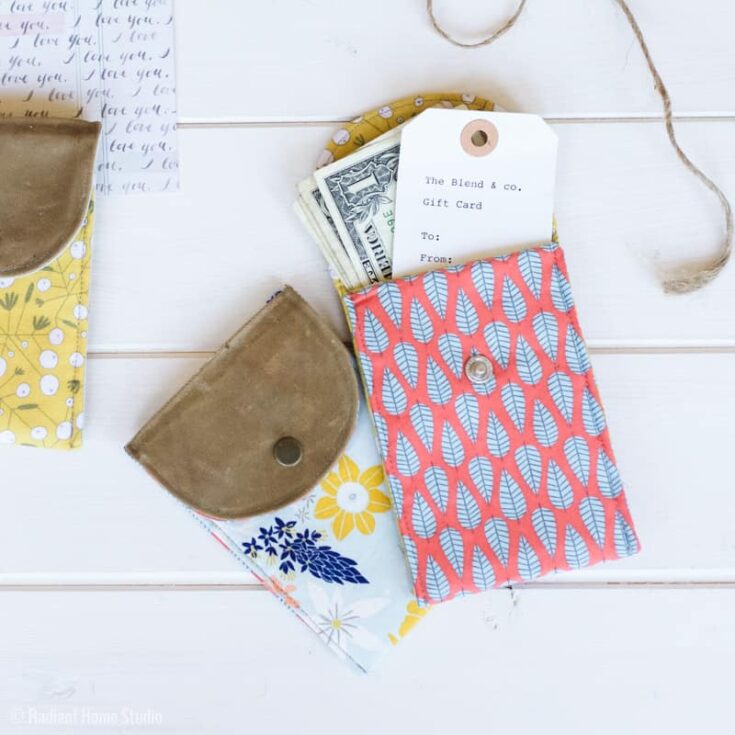 Image for How to Make a Waxed Canvas Gift Pouch