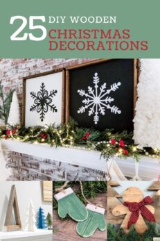 25 Creative And Unique DIY Wooden Christmas Decorations