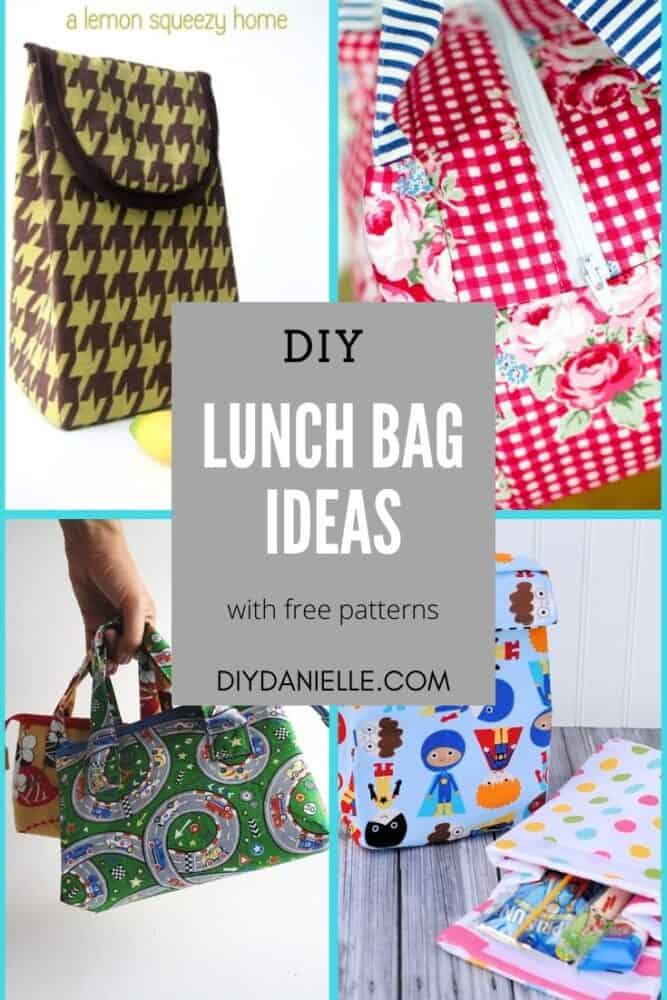 10 Easy To Sew DIY Lunch Bags And Pouches For Kids And Adults - DIY & Crafts