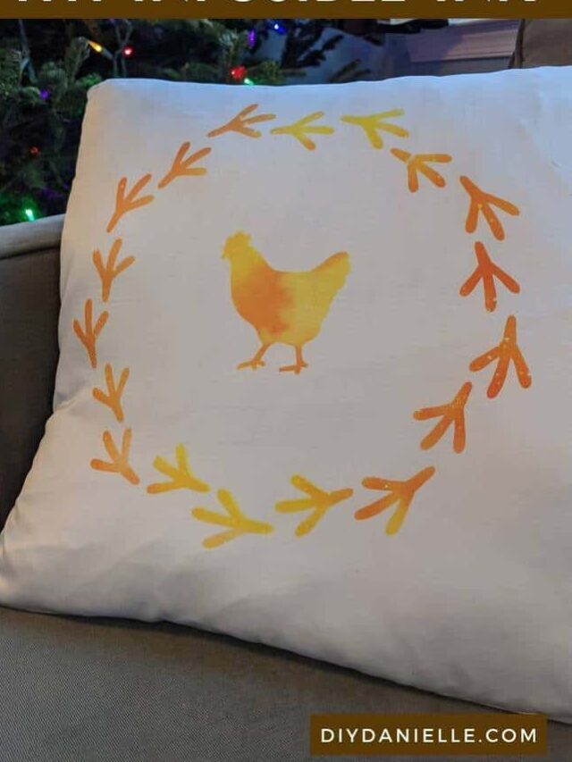 How to Make Pillow Covers with Cricut Infusible Ink Story