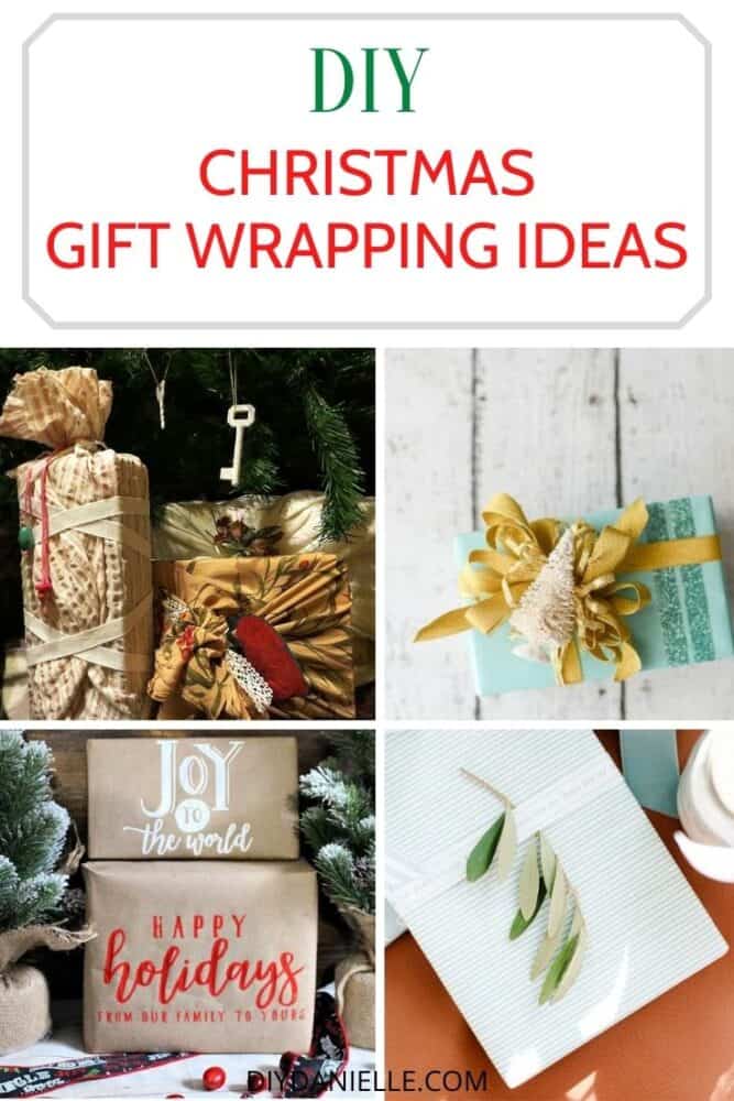 DIY gift wrapping ideas for Christmas and birthdays