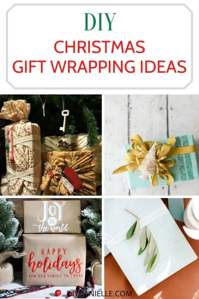 DIY gift wrapping ideas for Christmas and birthdays