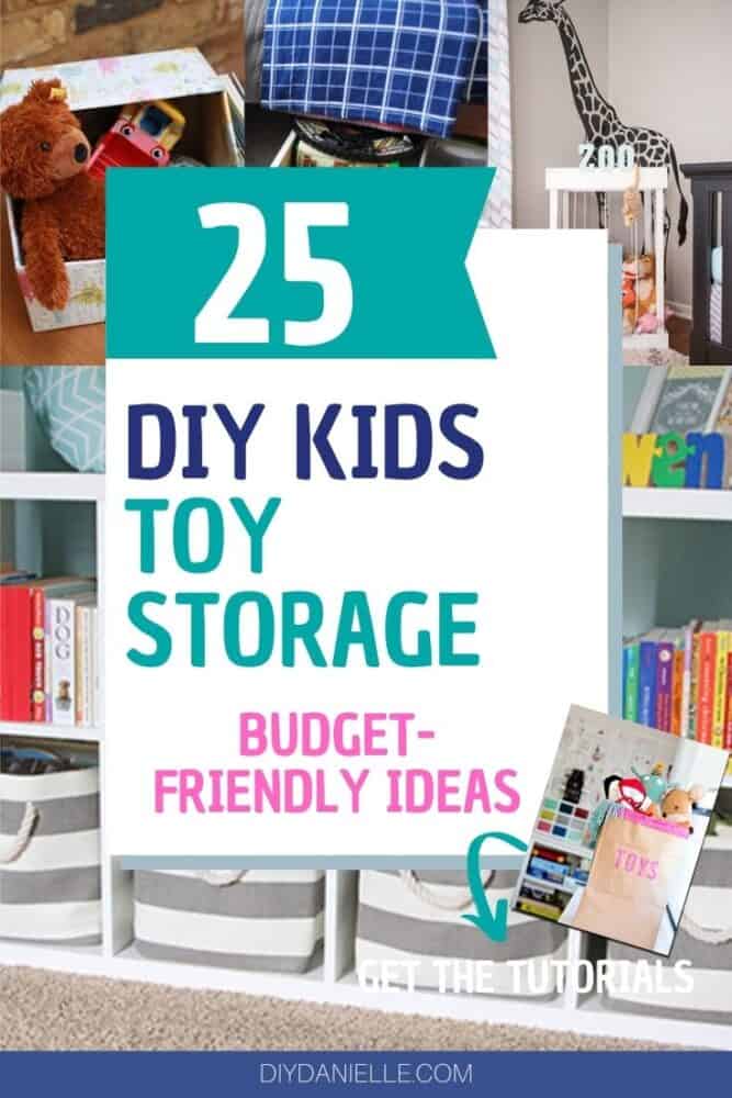 15 Creative DIY Toy Storage Ideas- A Cultivated Nest