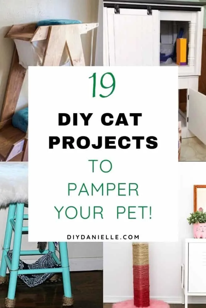 Cat projects that you can sew, build, and DIY.