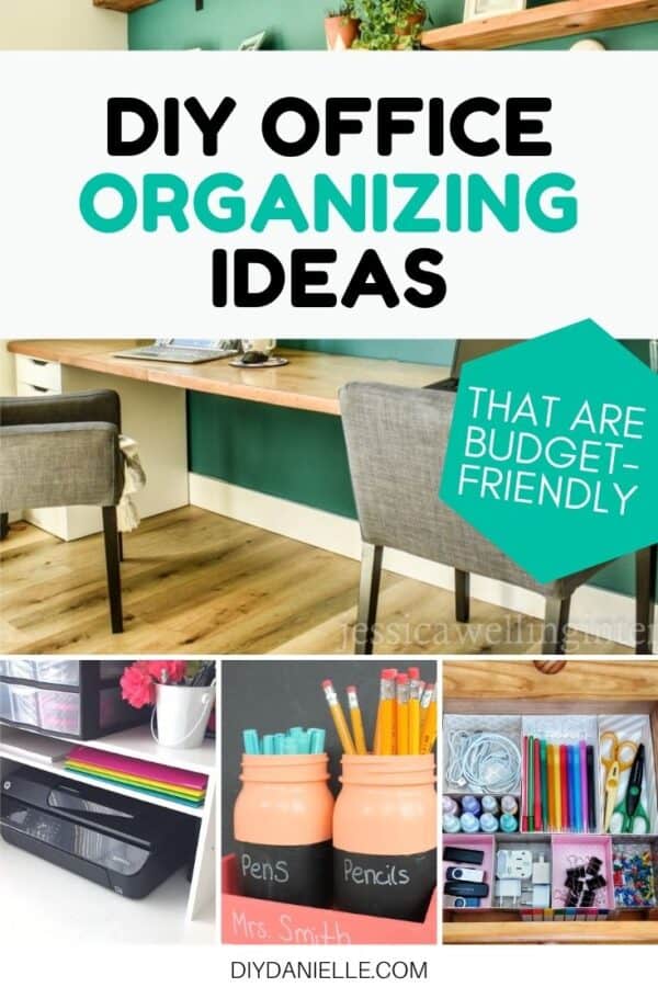 25 Awesome DIY Home Office Organization Ideas