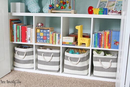 25 Clever And Creative DIY Kids Toy Storage Ideas