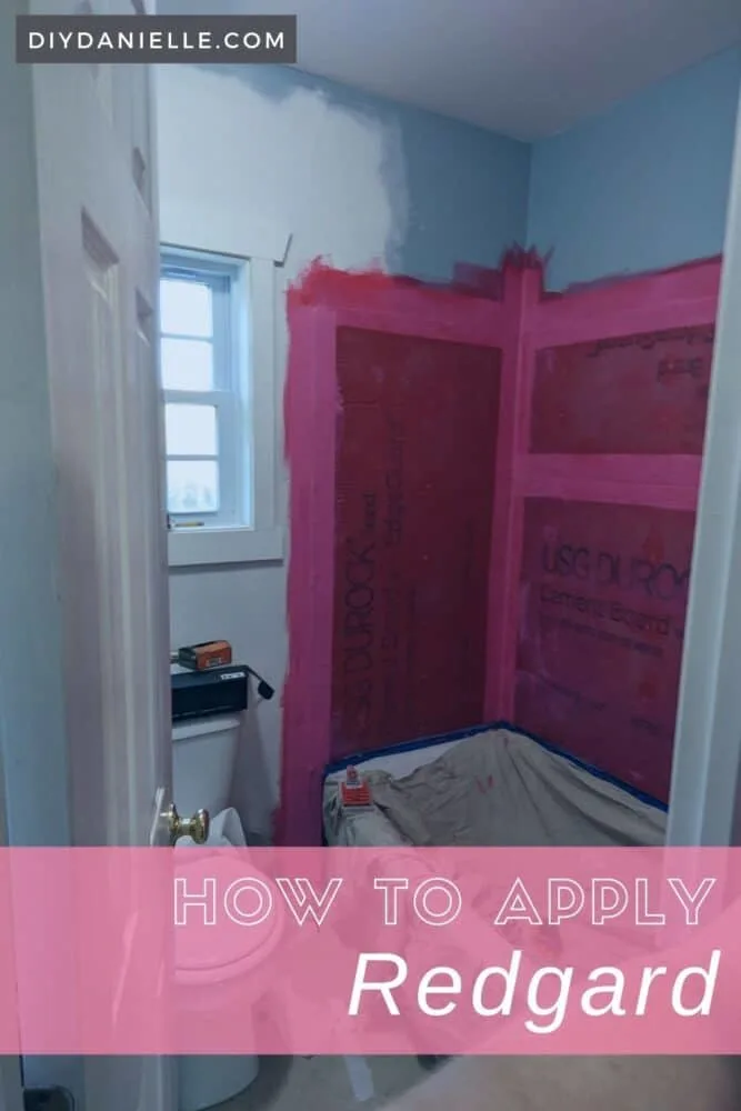 How to apply Redgard. This product helps waterproof cement board and is perfect for shower walls or bathtub walls.