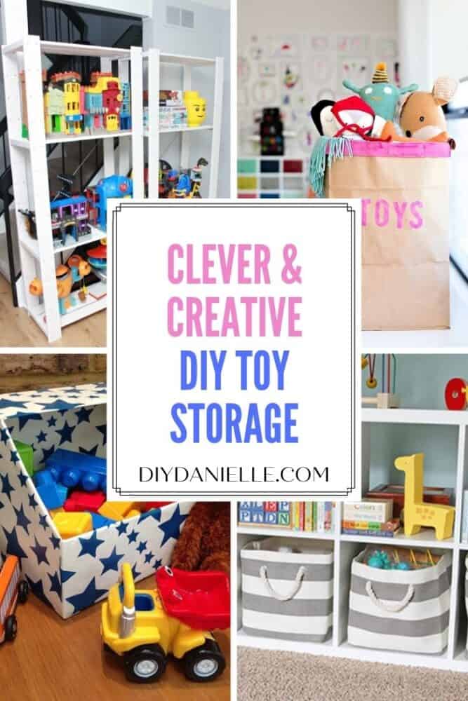 15 Creative DIY Toy Storage Ideas- A Cultivated Nest